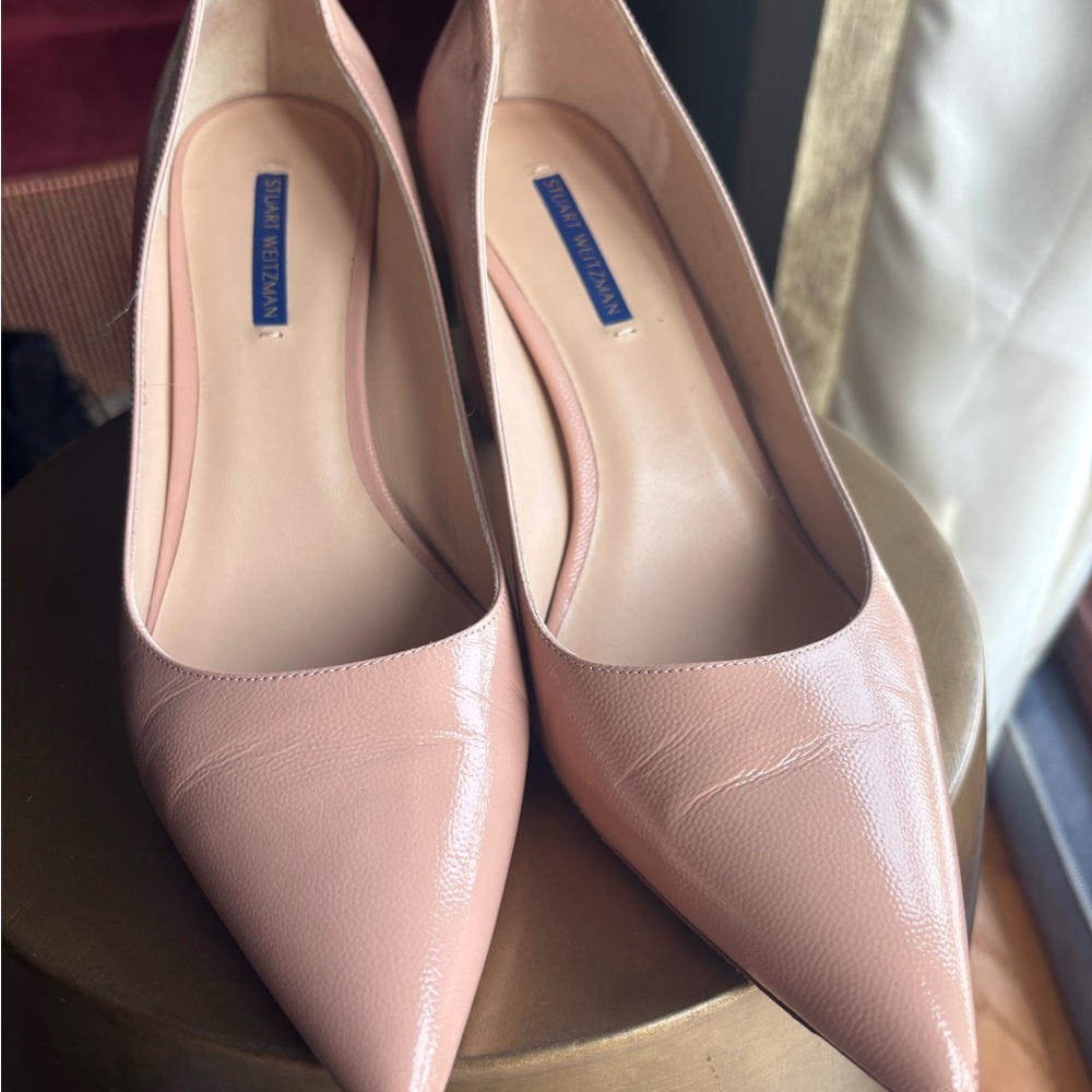 Stuart Weitzman Blush Pink Heels